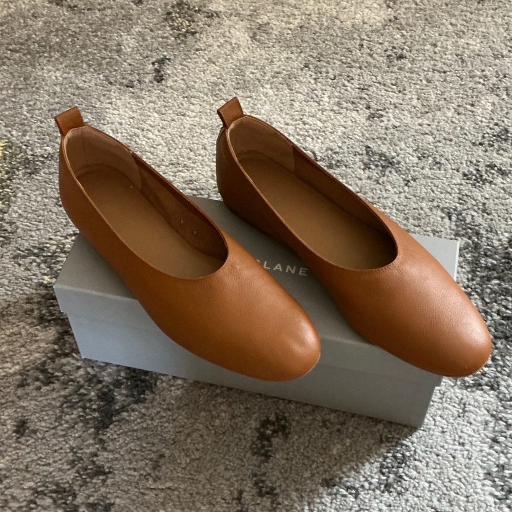 Everlane Italian Leather Day Glove in Toasted Almond